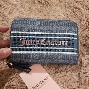 Juicy Couture Double Zip Around  Wallet